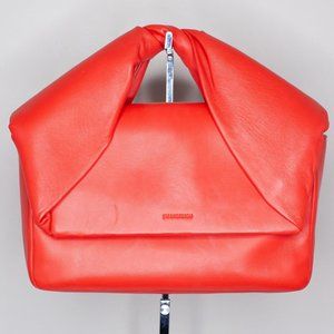 JW Anderson Red Twist Clutch